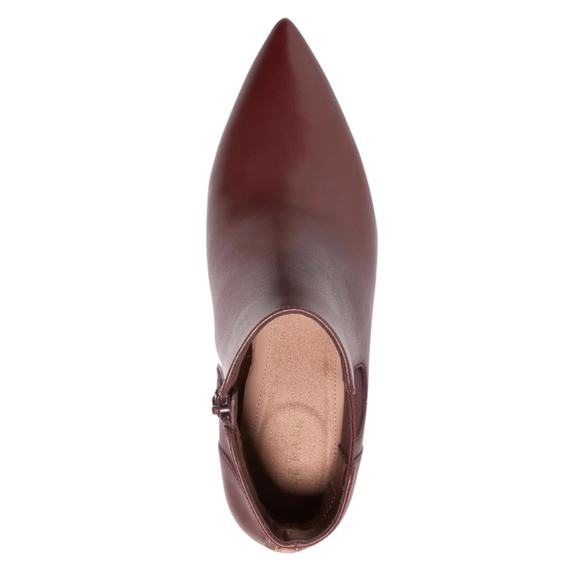 Cole Haan Women's Go-To Park Pointed Toe Dress Booties Dark Red Size 7 1/2 - Picture 3 of 3